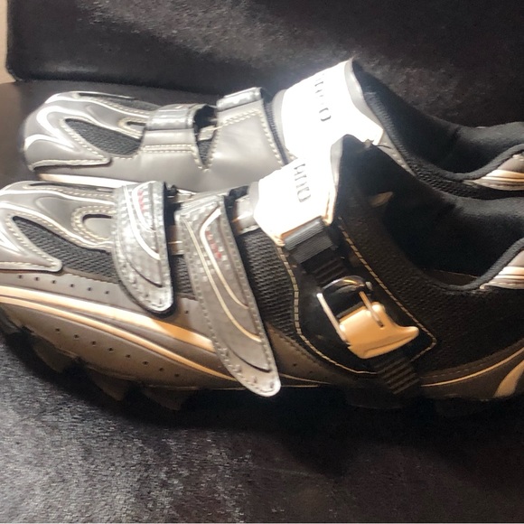 Shimano SH-M087G Men’s Dark Gray Mountain Bike Cycling Shoes Dark Gray Size 44 - Picture 4 of 10